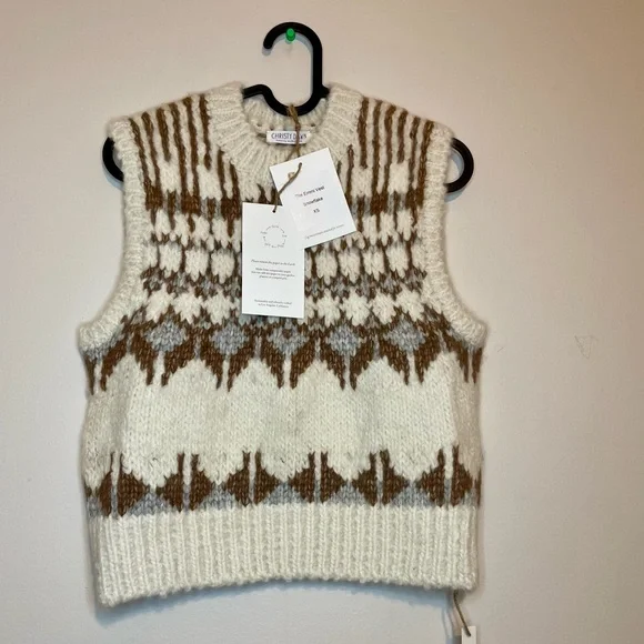 NWT Christy Dawn the Emmi Vest in Snowflake XS - Picture 5 of 8